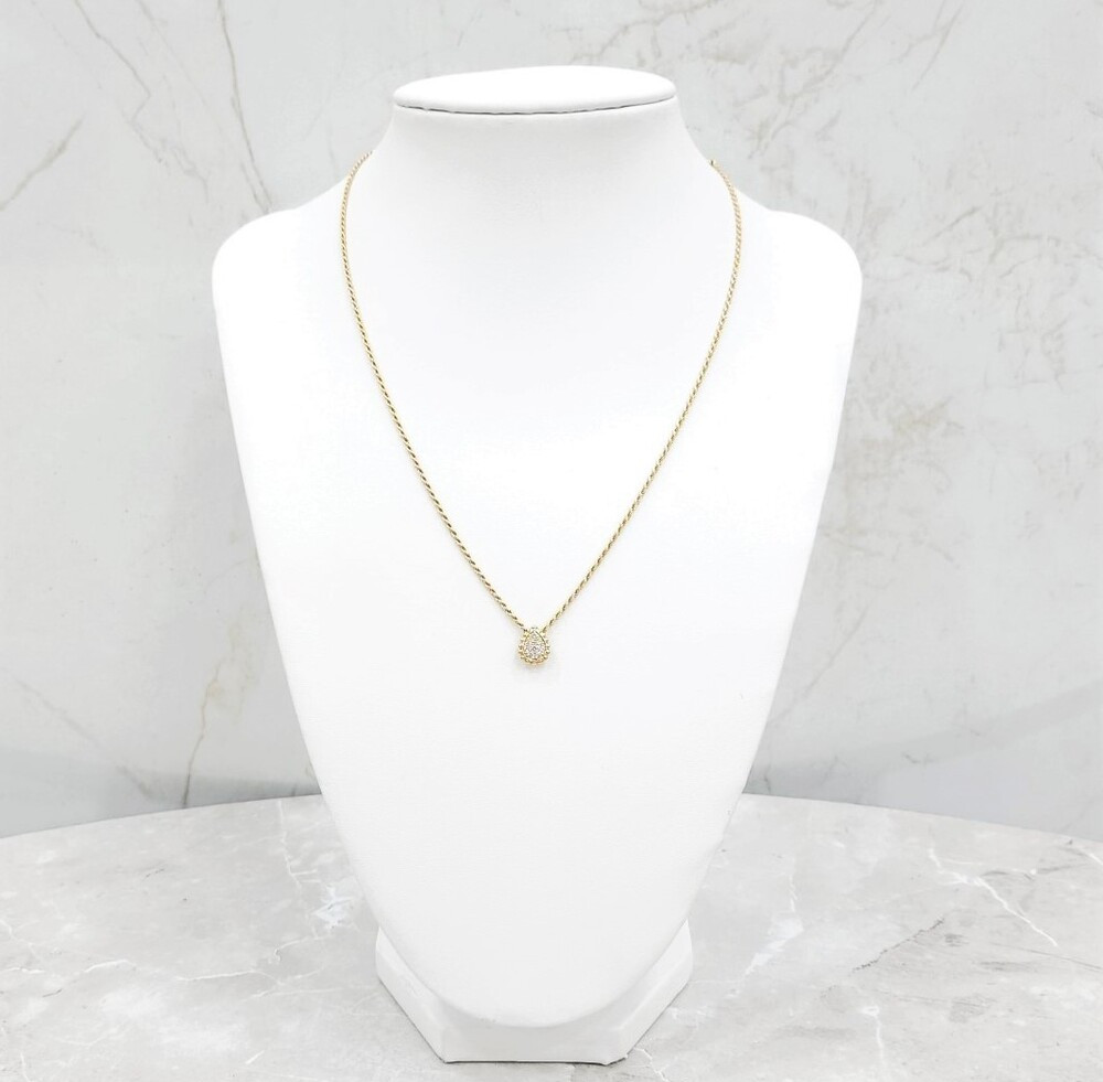 [럭스유] 부쉐론 다이아 쎄뻥 보헴 펜던트 목걸이 XS JPN00611