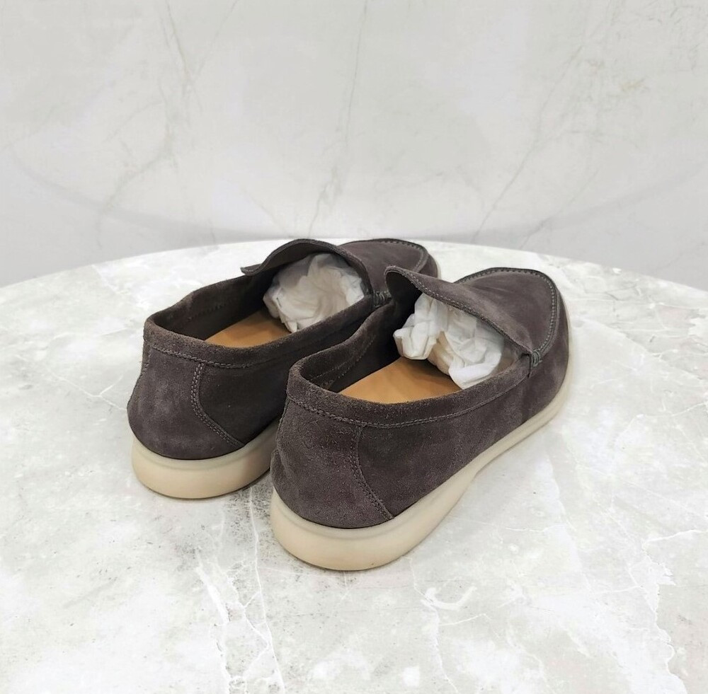 [럭스유] 42.5 / 로로피아나 스웨이드 썸머워크 로퍼