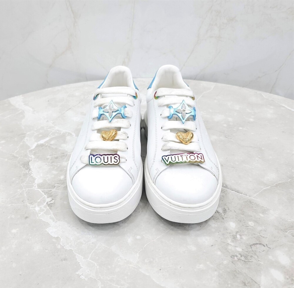 [럭스유] 35.5 / 루이비통 모노그램 타임아웃 스니커즈