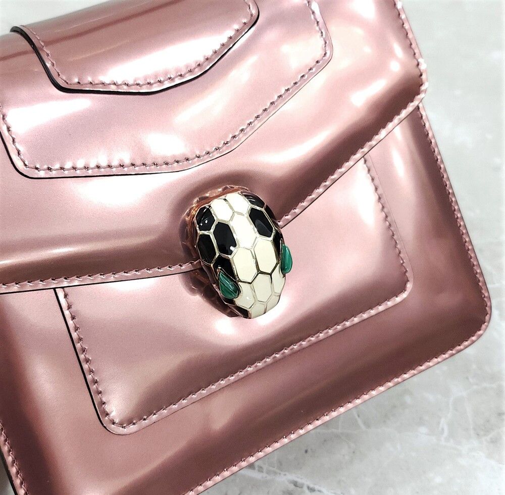 [럭스유] (새상품) 불가리 세르펜티 포에버 탑핸들 토트 숄더백 핑크