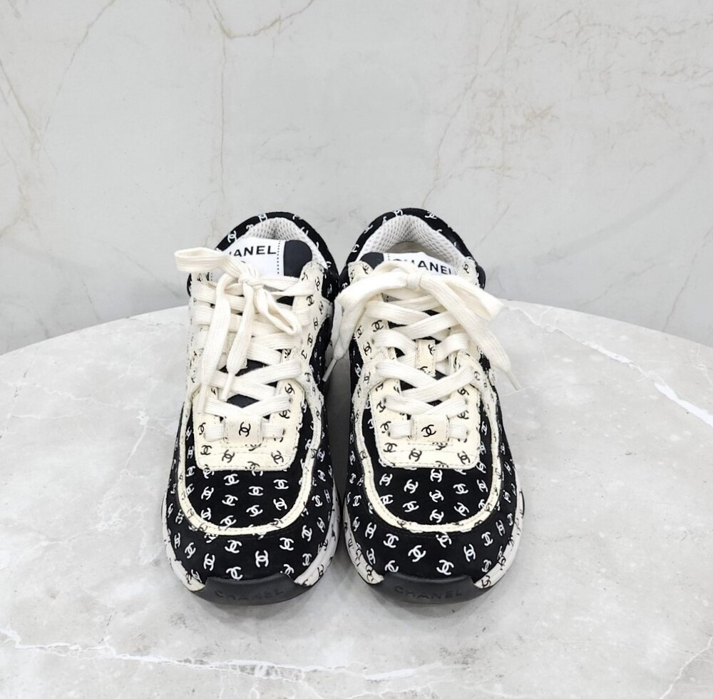 [럭스유] 37 / 샤넬 CC 멀티로고 크루즈 스니커즈 G39230