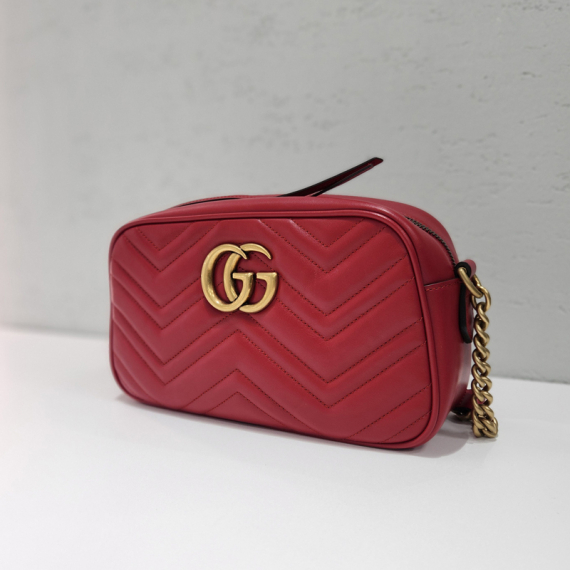 구찌 GG 마몬트 마틀라세 크로스백 447632