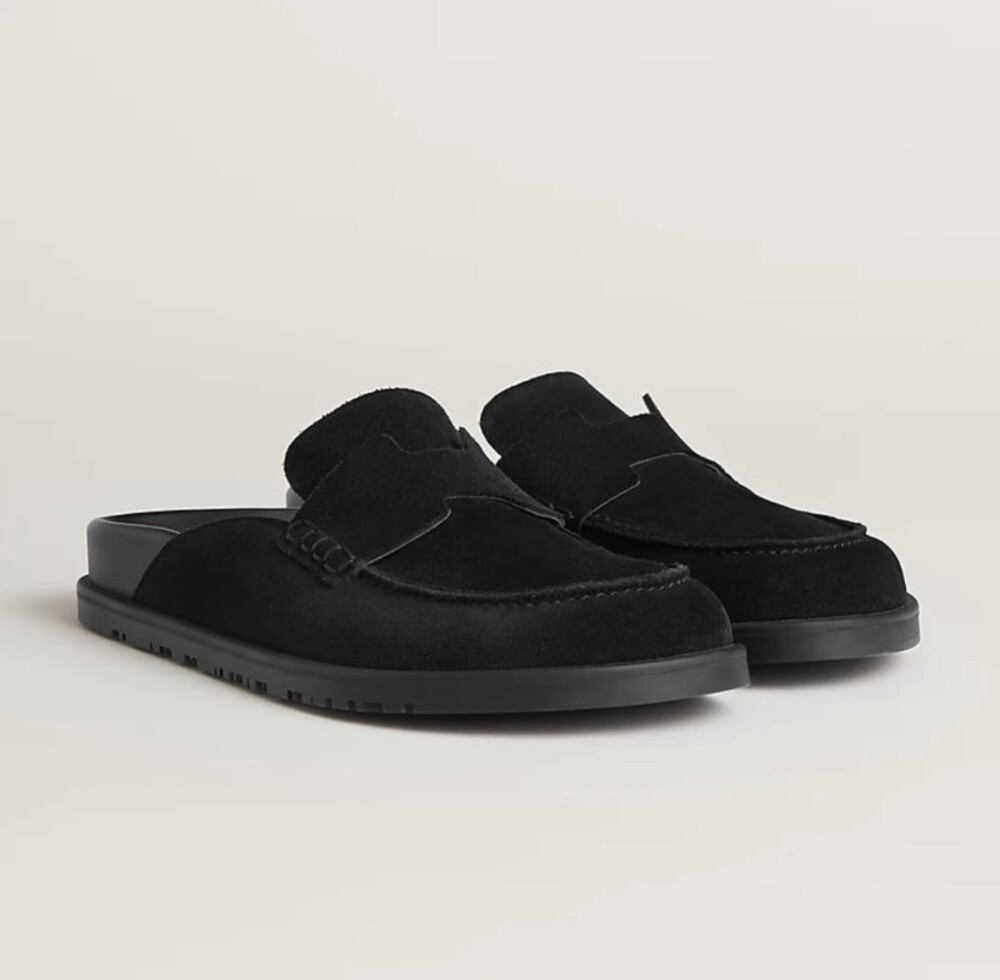 [럭스유] 44 / 에르메스 스웨이드 GO 뮬 H231745