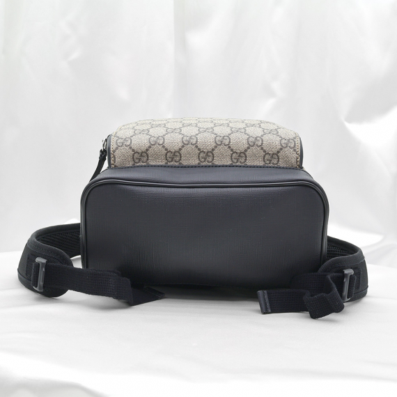 Gucci(구찌) 429020 GG 수프림 캔버스 블랙 트리밍 EDEN 에덴 스몰 백팩