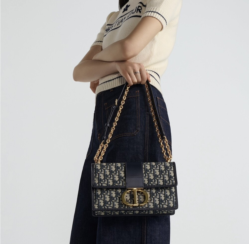 [럭스유] 디올 30 몽테인 오블리크 자카드 체인백 M9208UTZQ