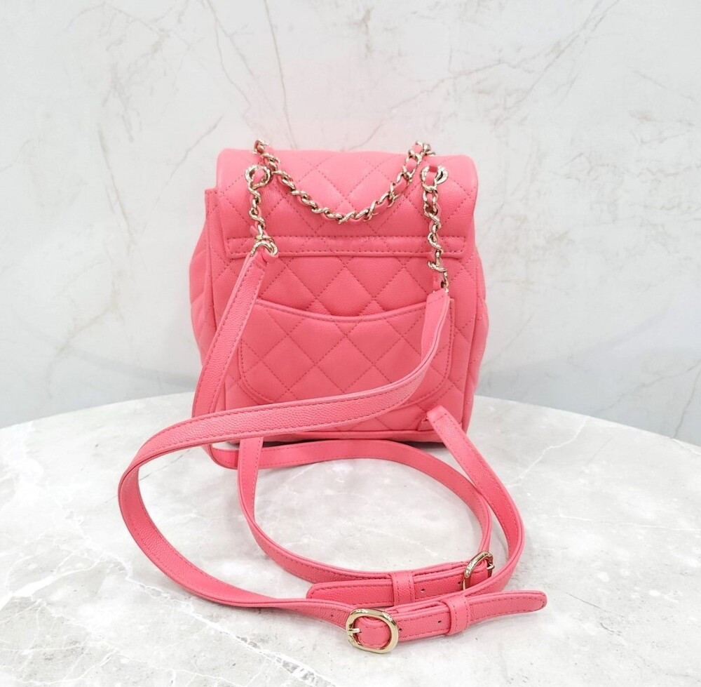 [럭스유] 샤넬 클래식 어반스피릿 백팩 스몰 캐비어 신형내장칩 AS4058