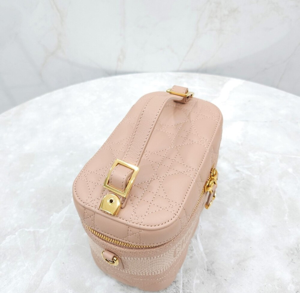 [럭스유] 디올 트리블 베니티 토트 숄더백 핑크 S5480VREY