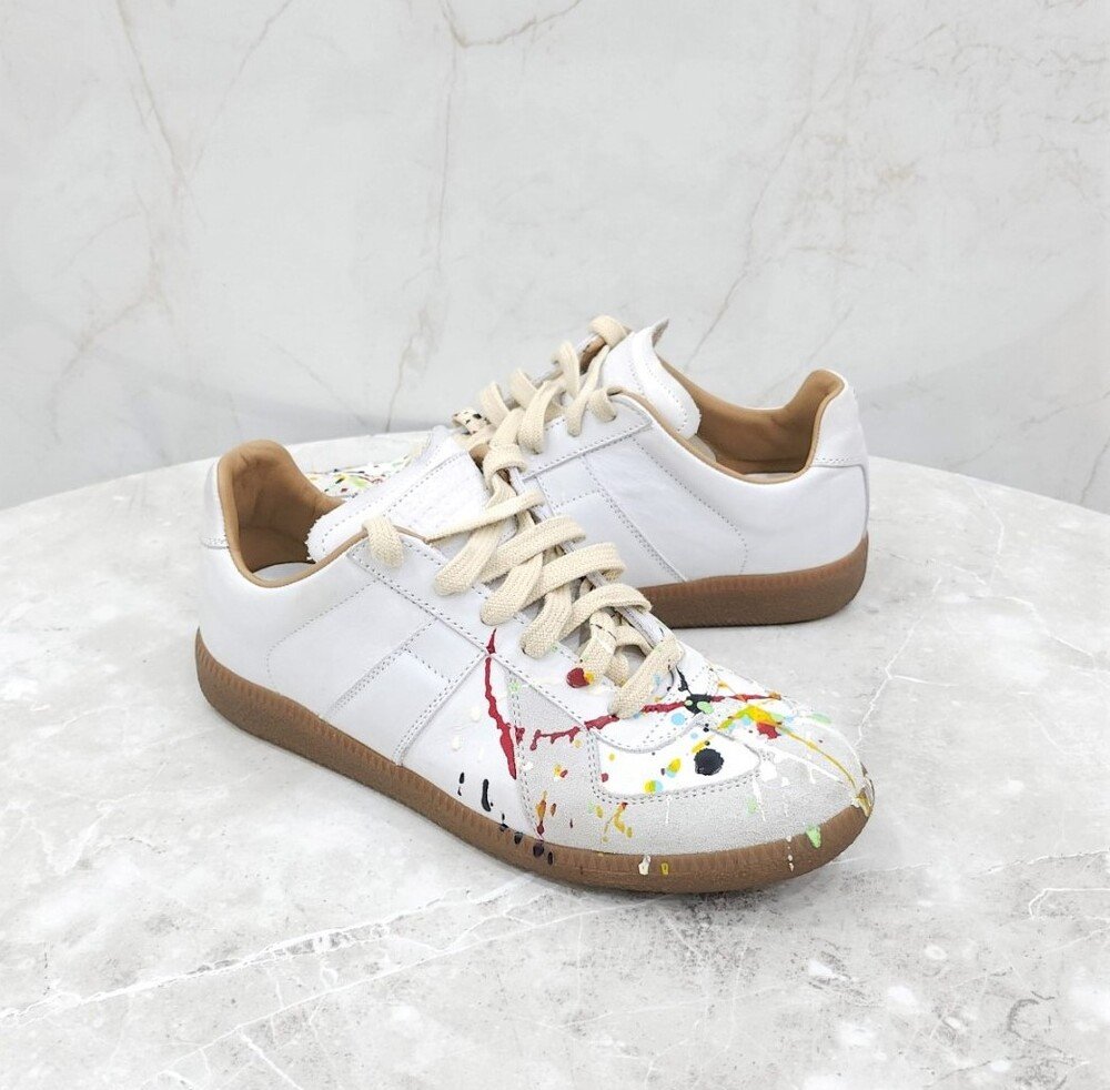 [럭스유] 37 / 메종 마르지엘라 페인팅 독일군 스니커즈