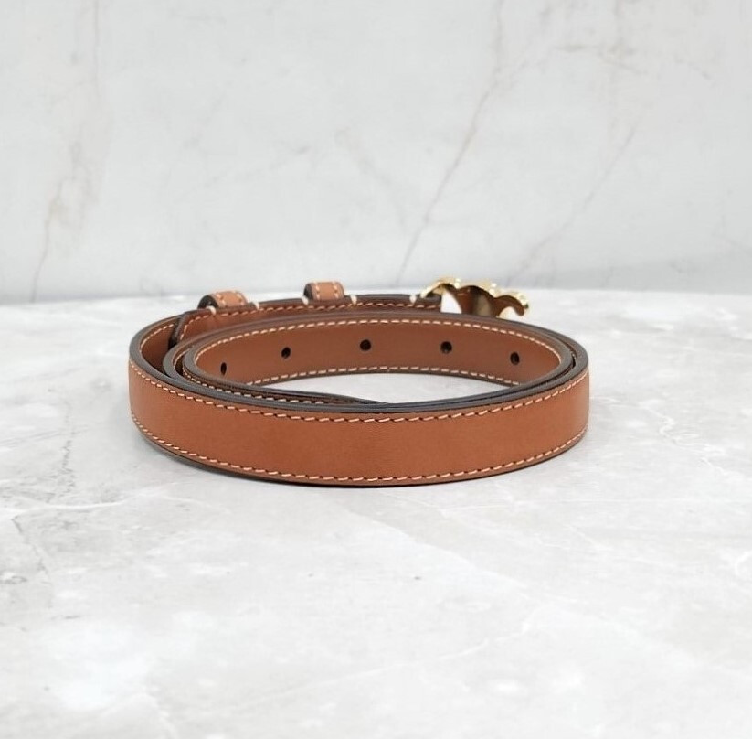 [럭스유] 셀린느 트리옹프 벨트 스몰 18mm 70 45AX63A78