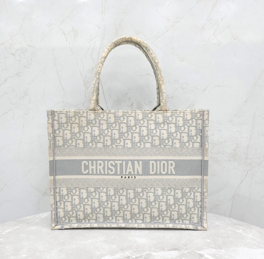 [럭스유] 디올 그레이 오블리크 북토트 백 미디엄 M1296ZRIW