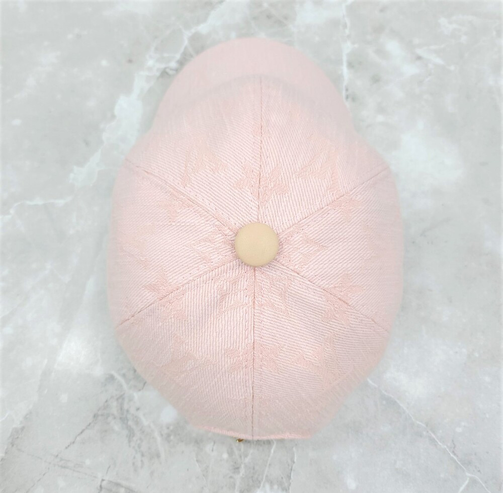 [럭스유] 루이비통 핑크 모노그램 비마이데님 볼캡 M M77543