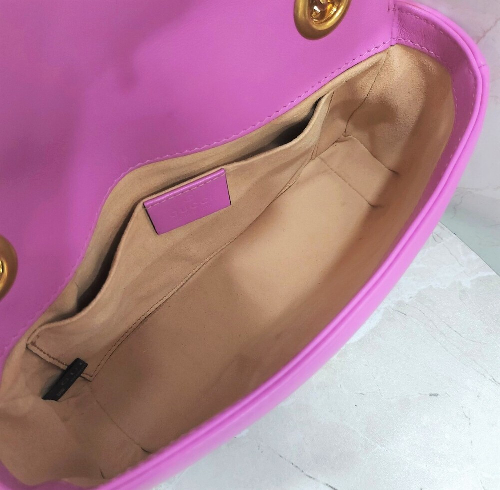 [럭스유] 구찌 GG 마몽 마틀라세 체인 숄더백 446744