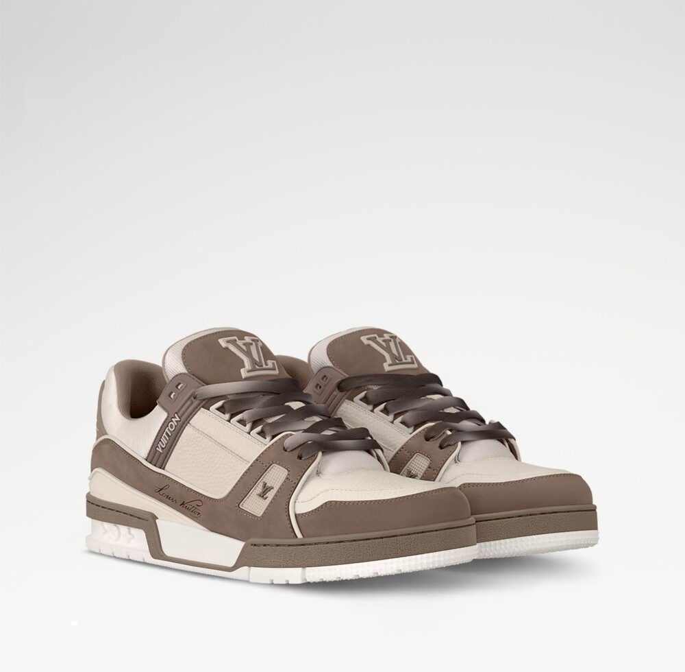 [럭스유] 8.5 / 루이비통 LV 트레이너 스니커즈 1ACWC0