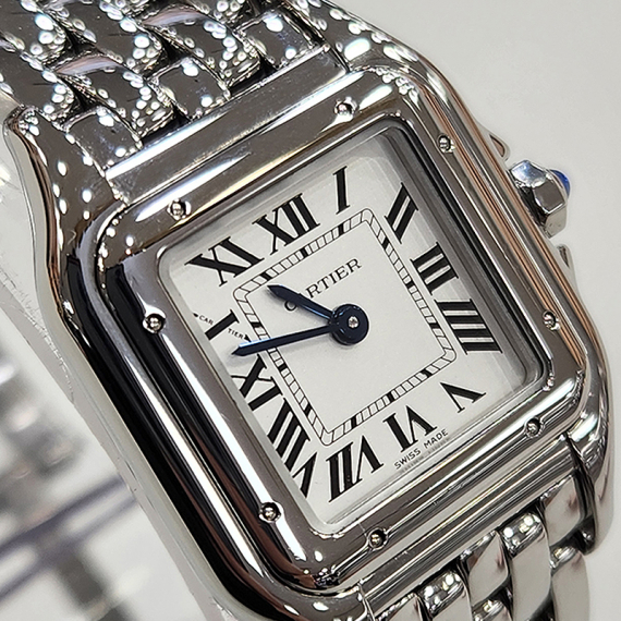 까르띠에 펜더 스몰 스틸 여성용 시계 24년 전시상품급 WSPN0006