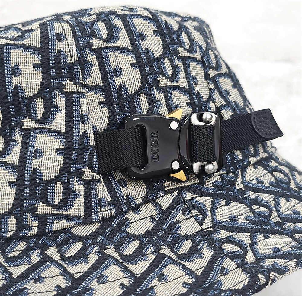 [럭스유] (새상품) 디올 오블리크 자카드 버킷햇 L