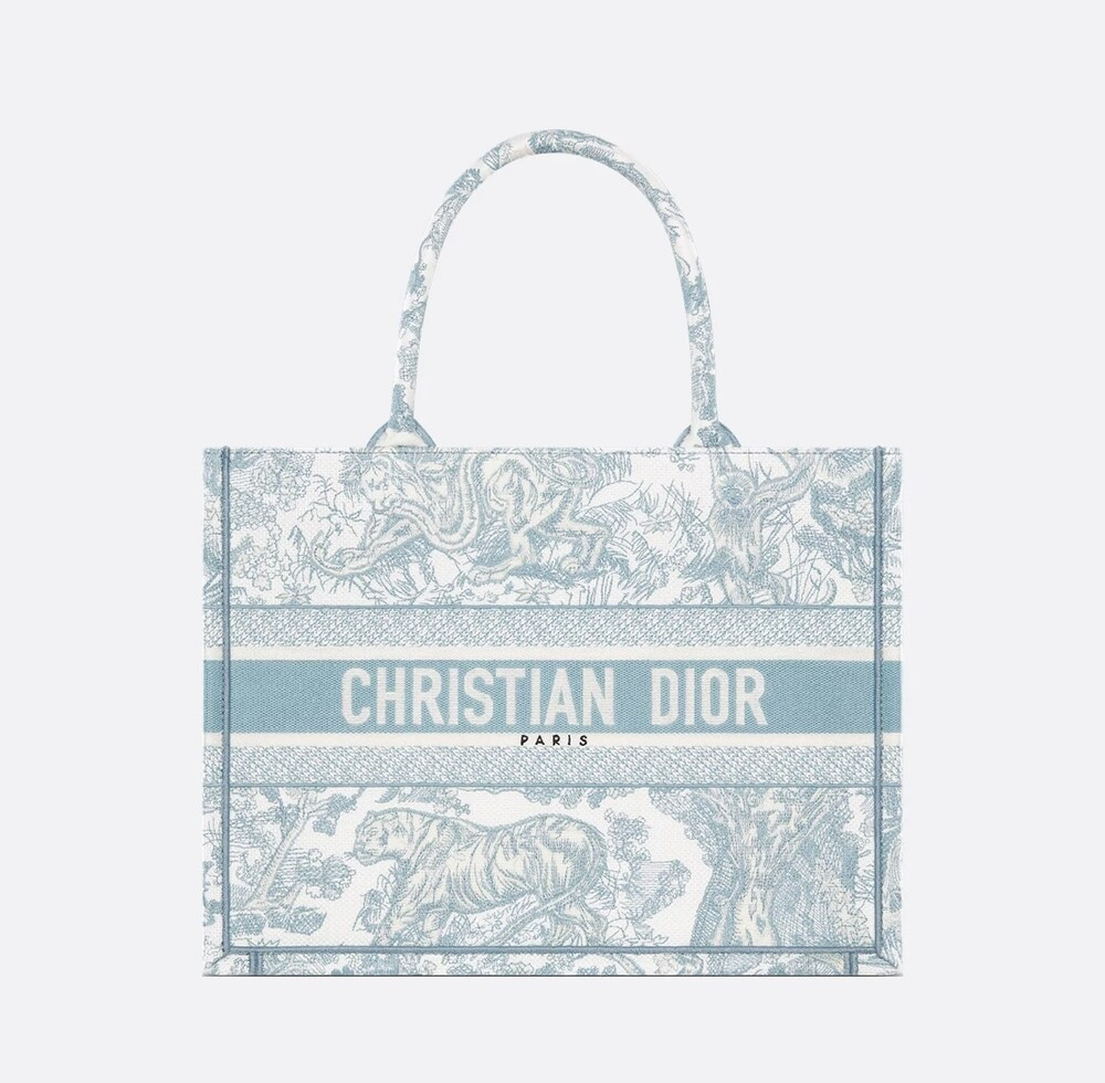 [럭스유] (새상품) 디올 트왈드주이 북토트 백 미디엄 블루 M1296ZTDT