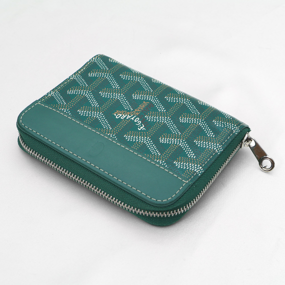 Goyard(고야드) MATIGNPMLTY09CL09P 그린 컬러 마티뇽 PM 지퍼 카드지갑