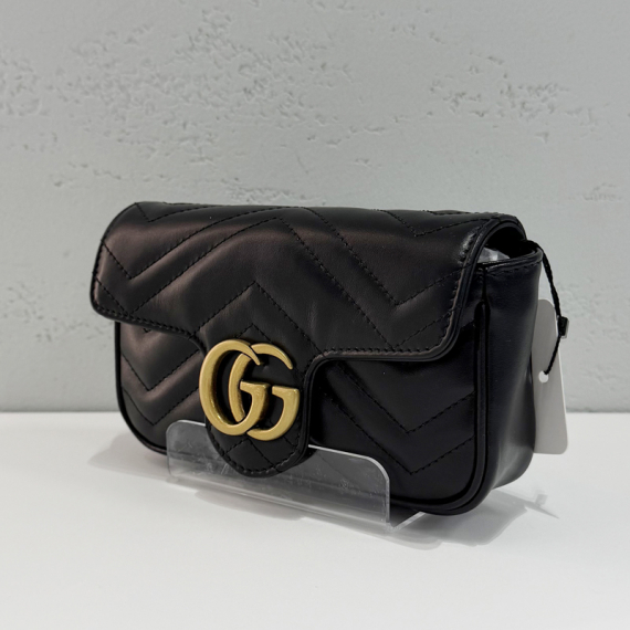 구찌 GG 마몽 마트라세 슈퍼미니 숄더백 25년 새상품 476433