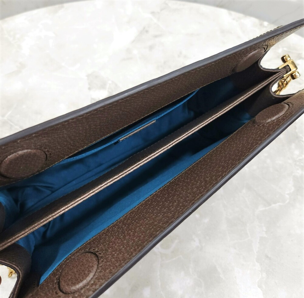 [럭스유] 구찌 GG 삼선 오피디아 체인 스몰 숄더백