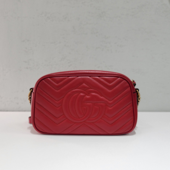 구찌 GG 마몬트 마틀라세 크로스백 447632