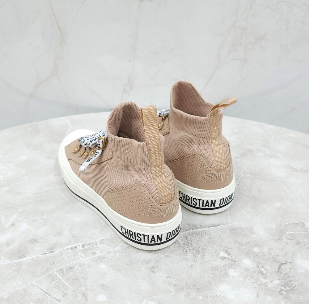 [럭스유] (새상품) 34.5 / 디올 워크앤디올 니트 하이탑 스니커즈