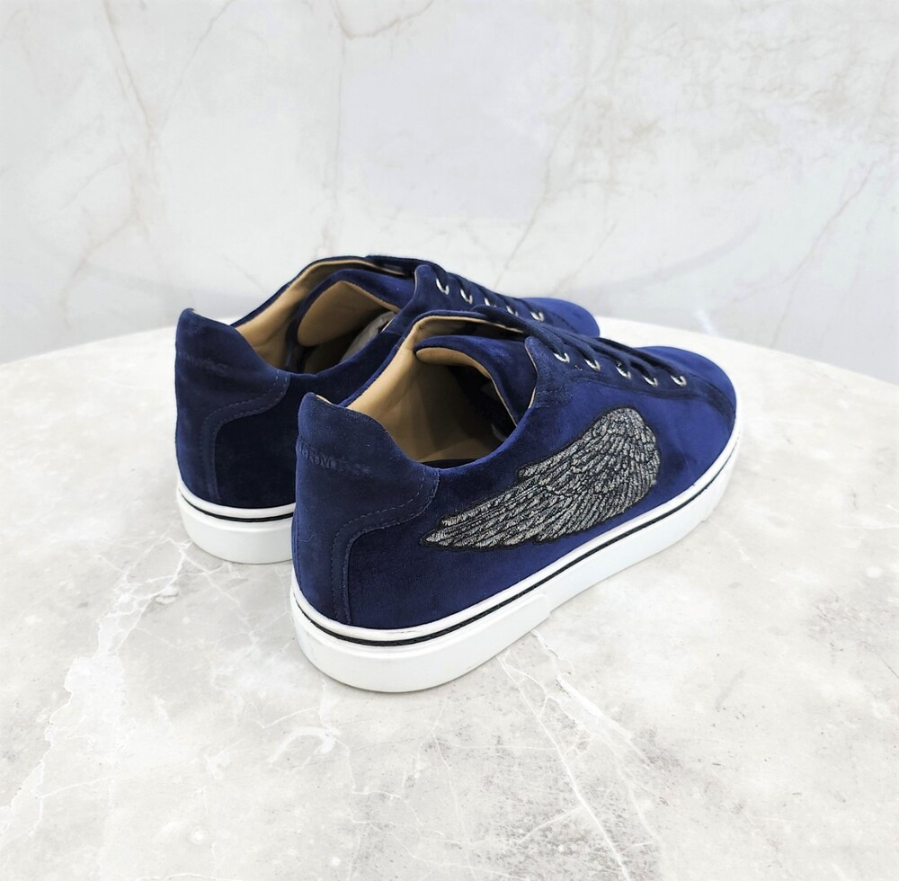 [럭스유] 41 / 에르메스 윙 패치 벨벳 스니커즈