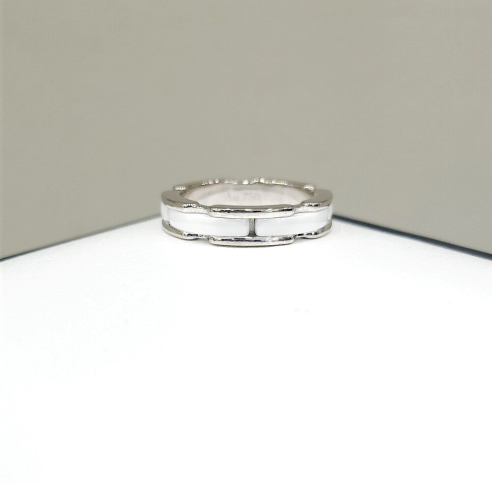 [럭스유] 샤넬 화이트 세라믹 울트라 링 47호 J3091