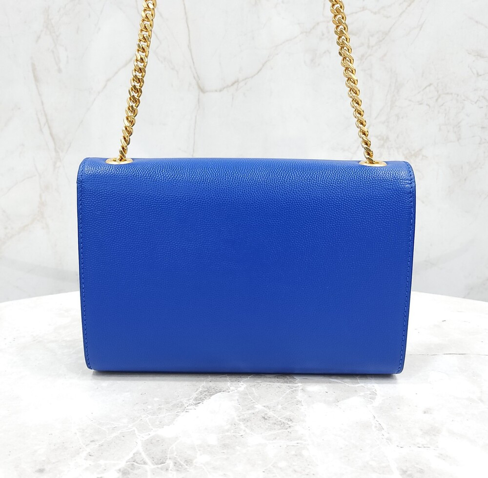 [럭스유] 생로랑 그랑 드 뿌드르 가죽 케이스 스몰 체인백 469390