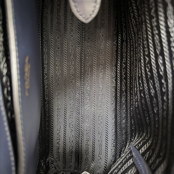 프라다 사피아노 BORSA A MANO 숄더백 네이비 1BA113