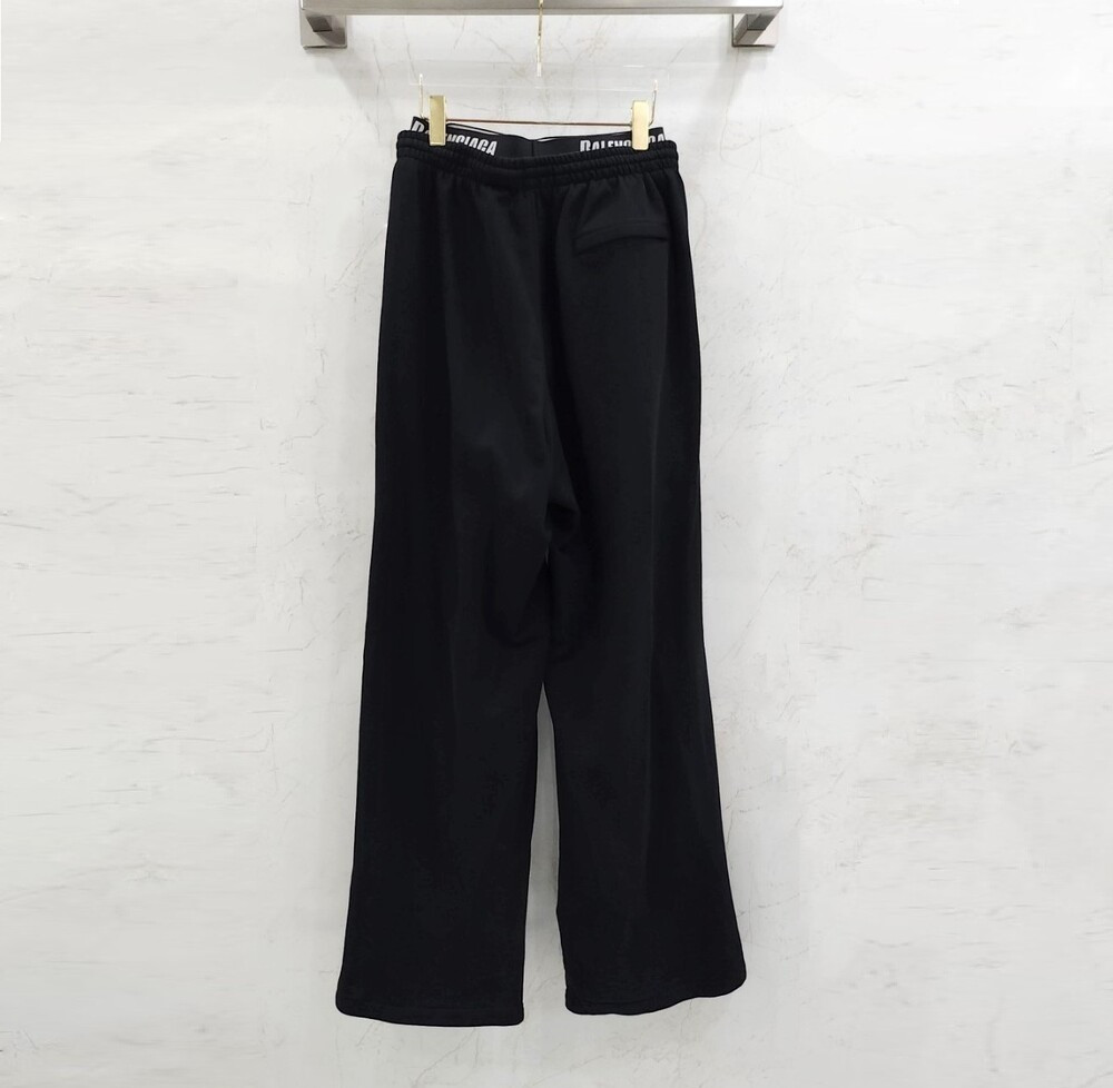 [럭스유] S / 발렌시아가 스포티 웨이스트 밴드 트랙 팬츠 675346