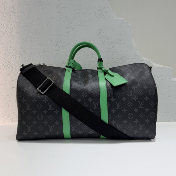 루이비통 모노그램 이클립스 키폴 반둘리에 50 토트백 내장칩 새상품 M26434 