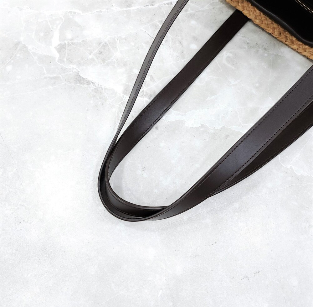 [럭스유] (새상품) 생로랑 파니에 라피아 스몰 숄더백 693240