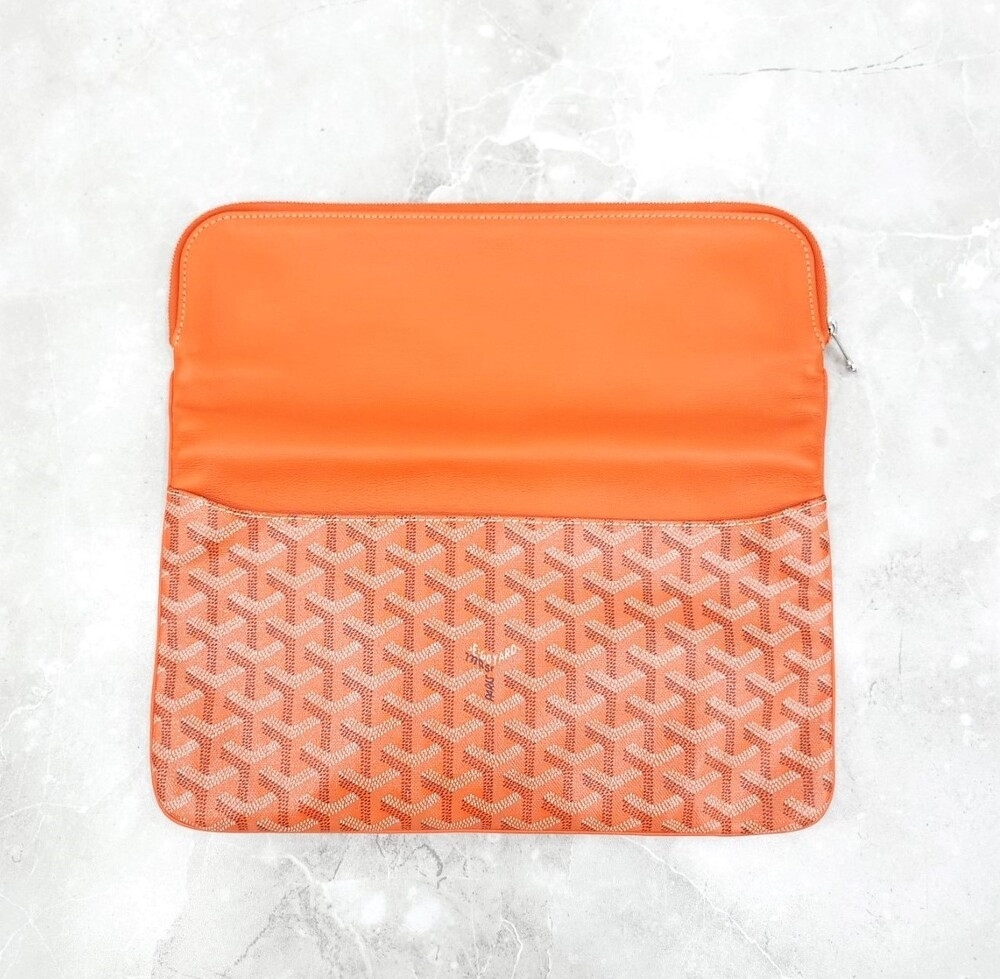 [럭스유] 고야드 스페셜 오렌지 생마리 클러치 MM