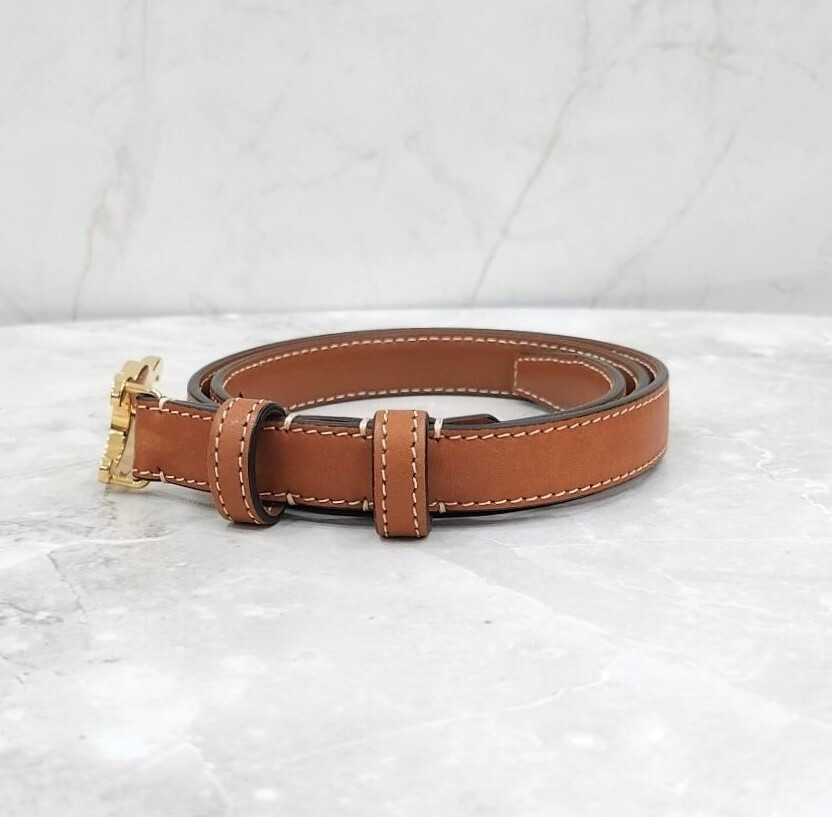 [럭스유] 셀린느 트리옹프 벨트 스몰 18mm 70 45AX63A78