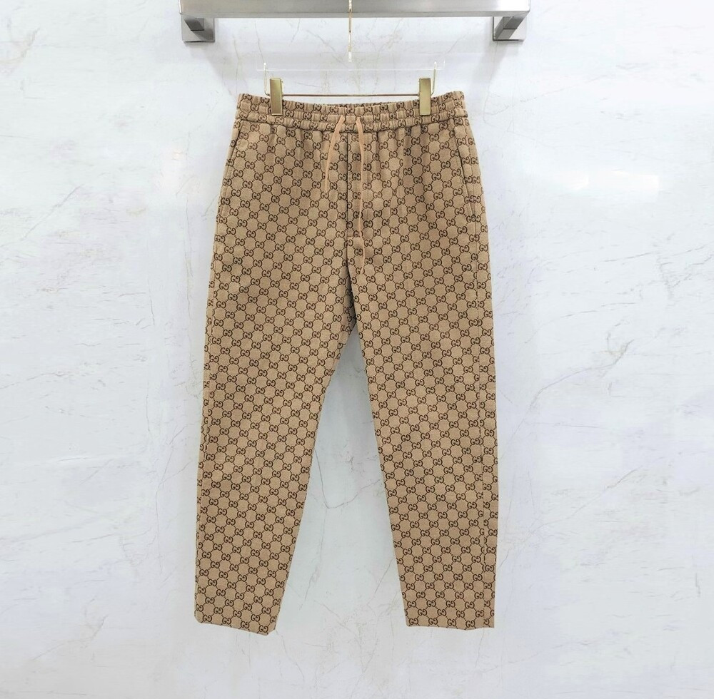 [럭스유] 48 / 구찌 GG 슈프림 캔버스 밴딩 팬츠