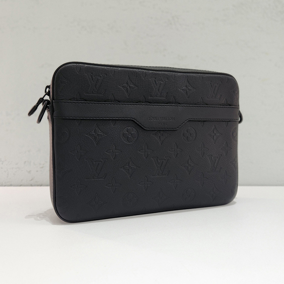 루이비통 모노그램 섀도우 트리오 메신저 크로스백 내장칩 M46602