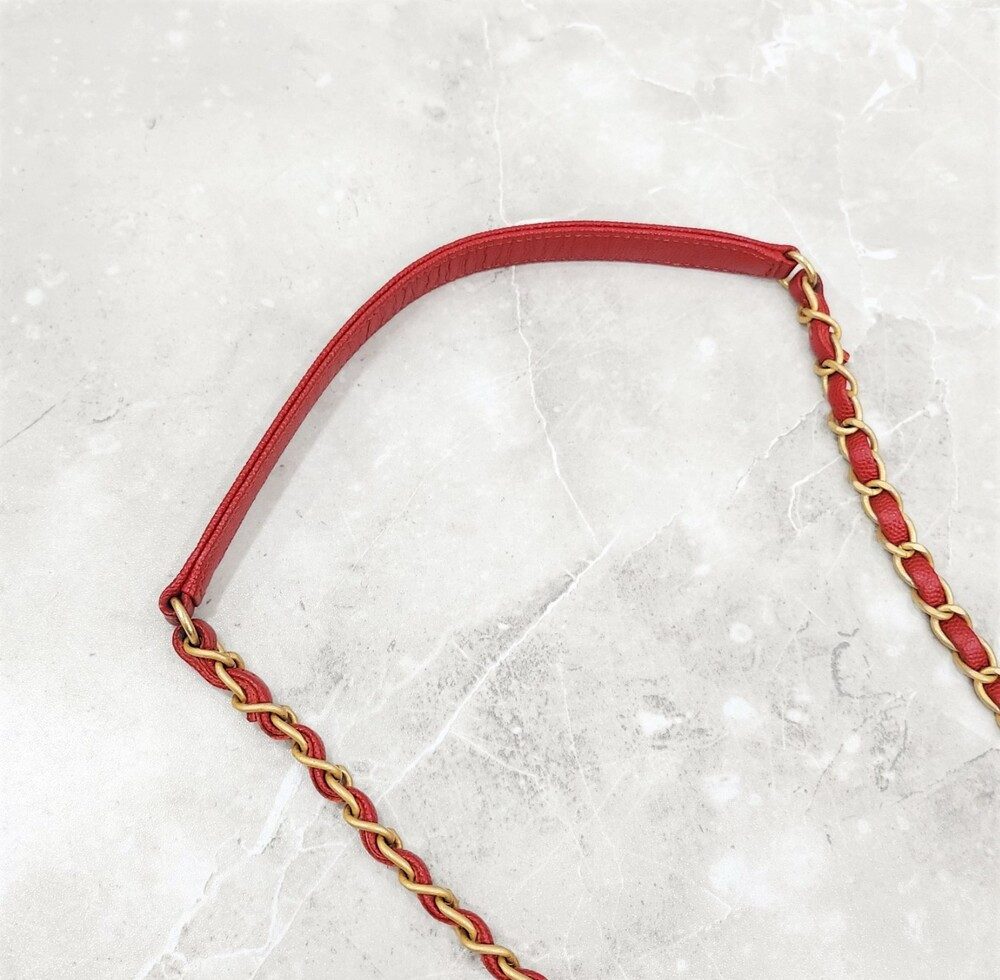 [럭스유] 샤넬 코코핸들 플랩백 미듐 25번대 A92991