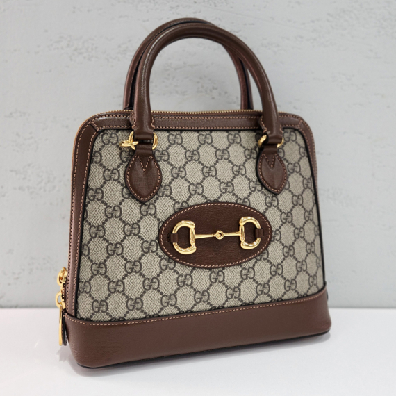 구찌 GG 홀스빗 1955 스몰 탑핸들 토트백 621220