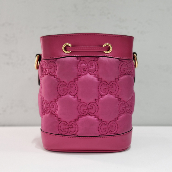 구찌 GG 마틀라세 레더 버킷백 728231