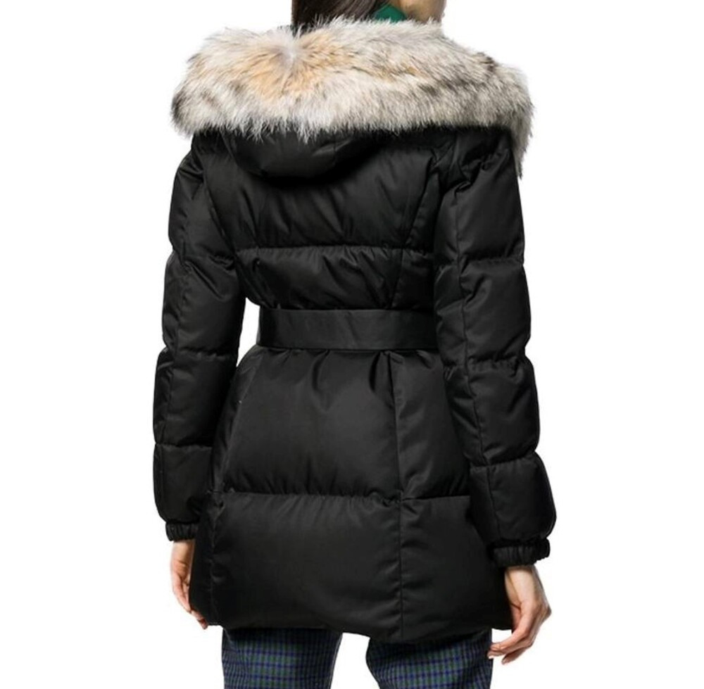 [럭스유] 38 / 프라다 코요테퍼 다운 패딩 점퍼 291534