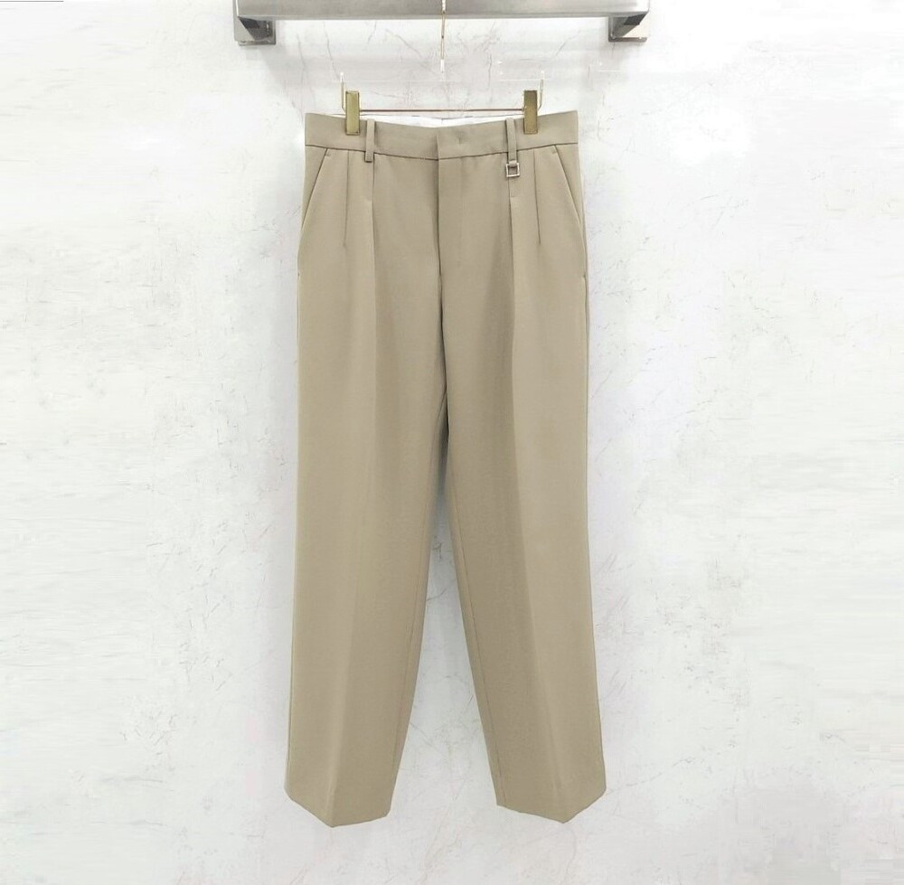 [럭스유] 48 / 우영미 카키 와이드 팬츠