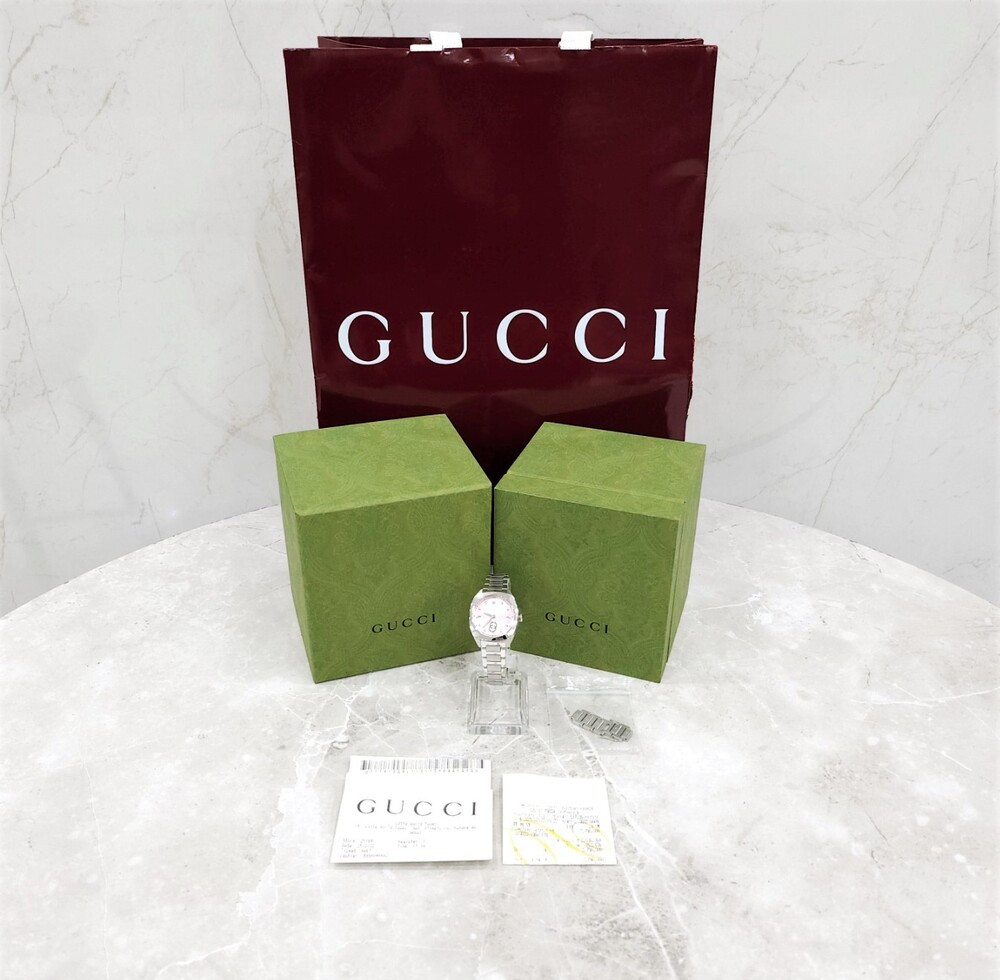 [럭스유] 구찌 다이아 8P 인터로킹 시계 29mm 796858