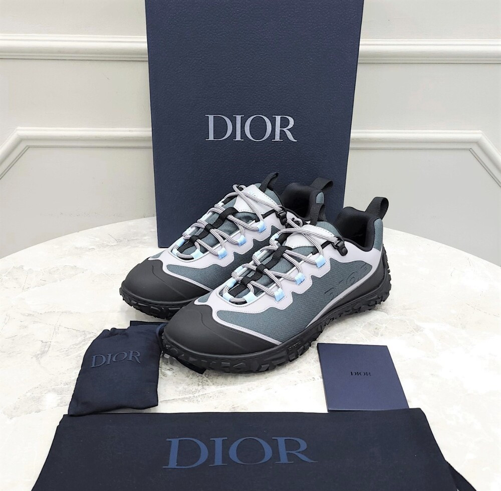 [럭스유] 42 / 디올 라이즌 하이킹 로고 스니커즈