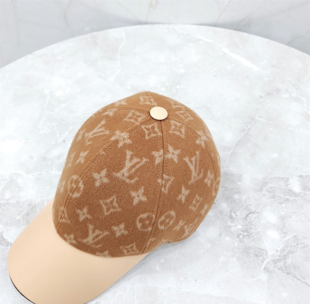 [럭스유] (새상품) 루이비통 모노그램 캐리 온 레더 볼캡 M M77292