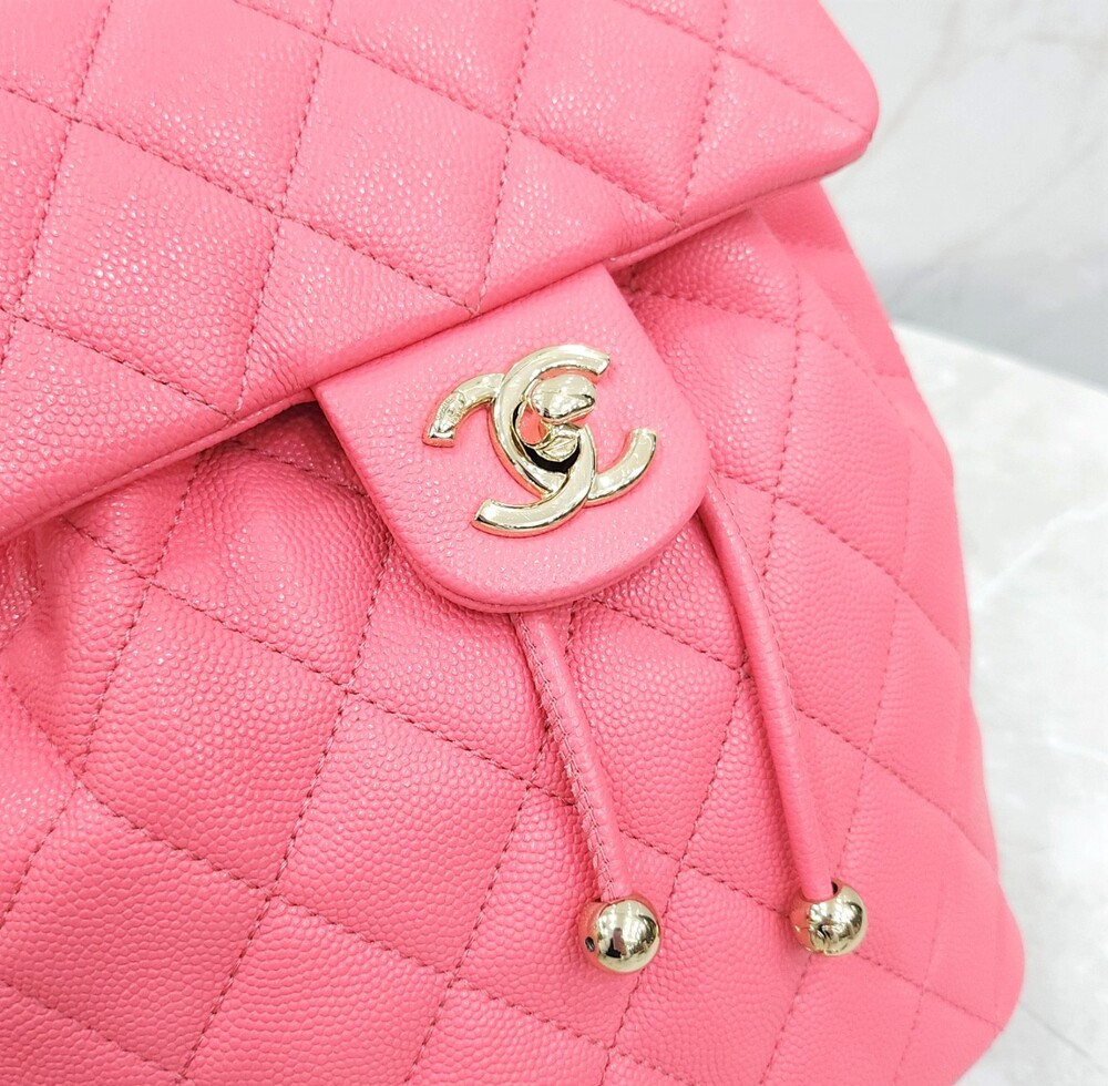 [럭스유] 샤넬 클래식 어반스피릿 백팩 스몰 캐비어 신형내장칩 AS4058