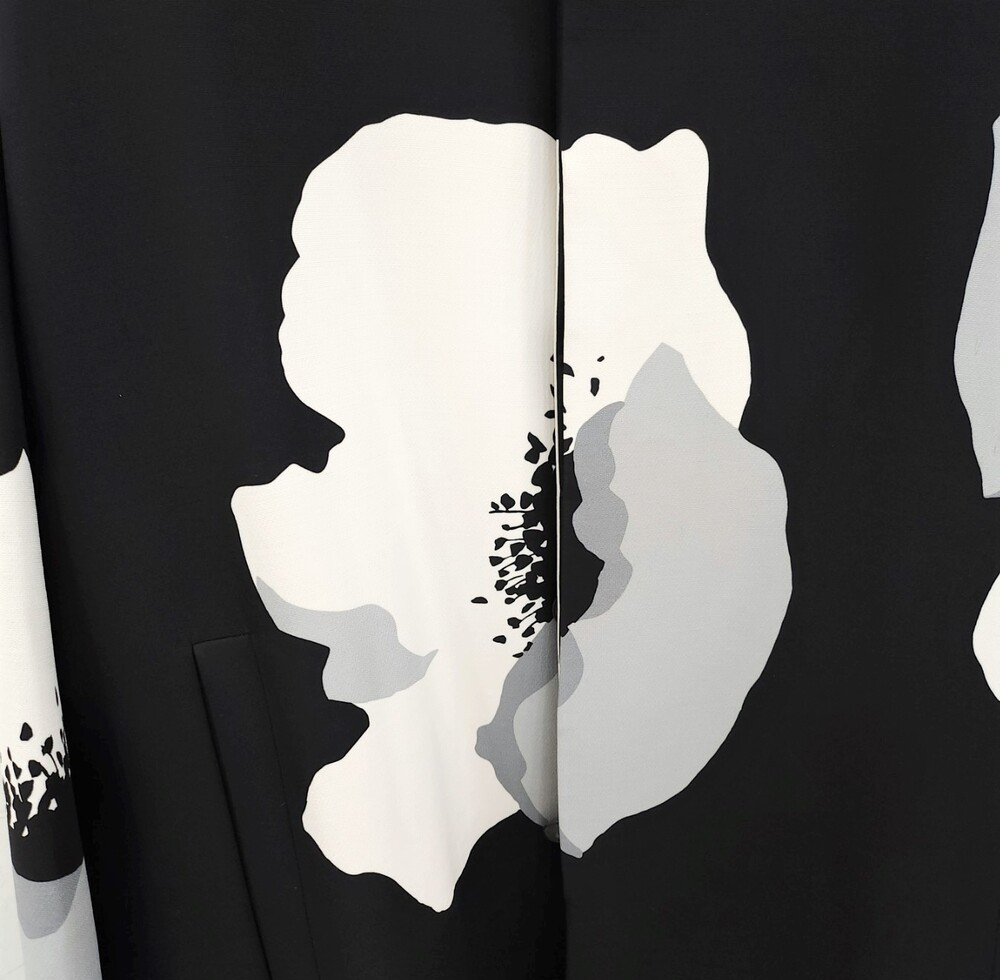 [럭스유] (새상품) 50 / 발렌티노 플라워 롱 코트 4V0CAI10A2P