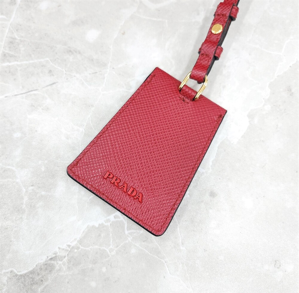 [럭스유] 프라다 사피아노 레더 하트 파니에 백 스몰