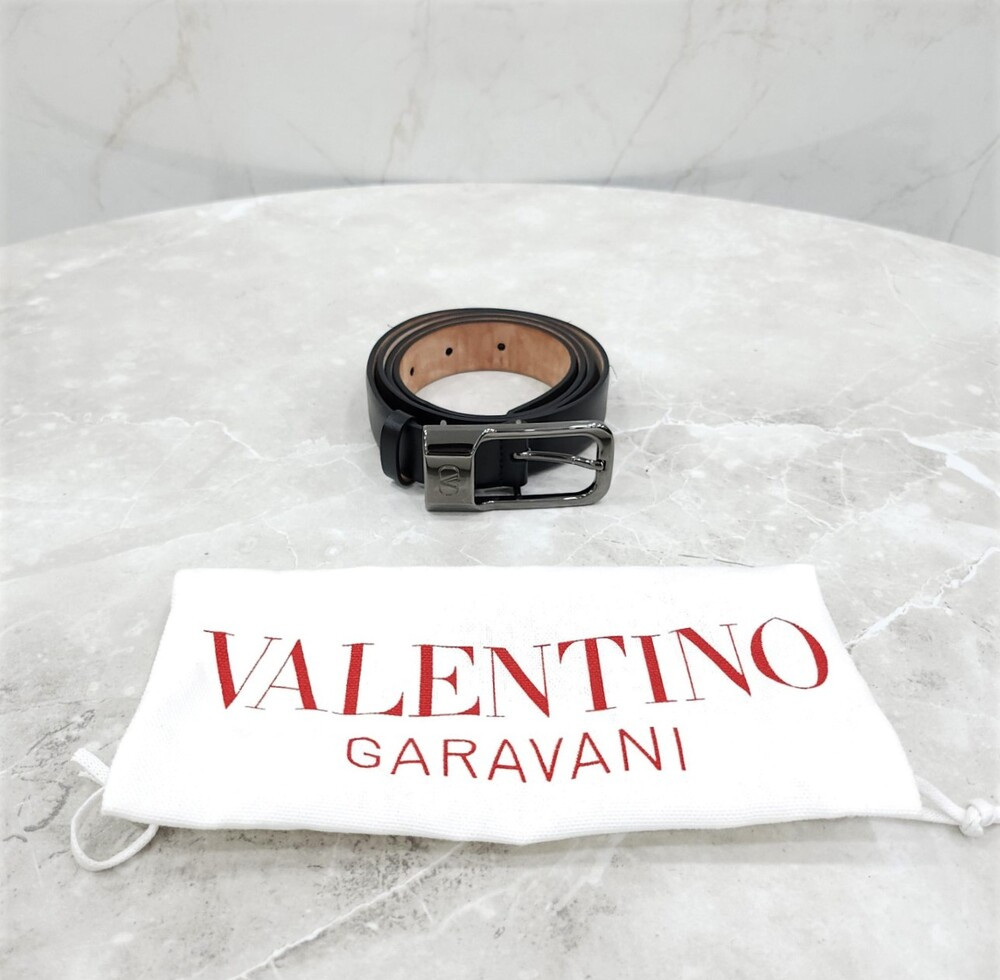 [럭스유] 발렌티노 가라바니 V 로고 벨트 95 YT0SC9JJI