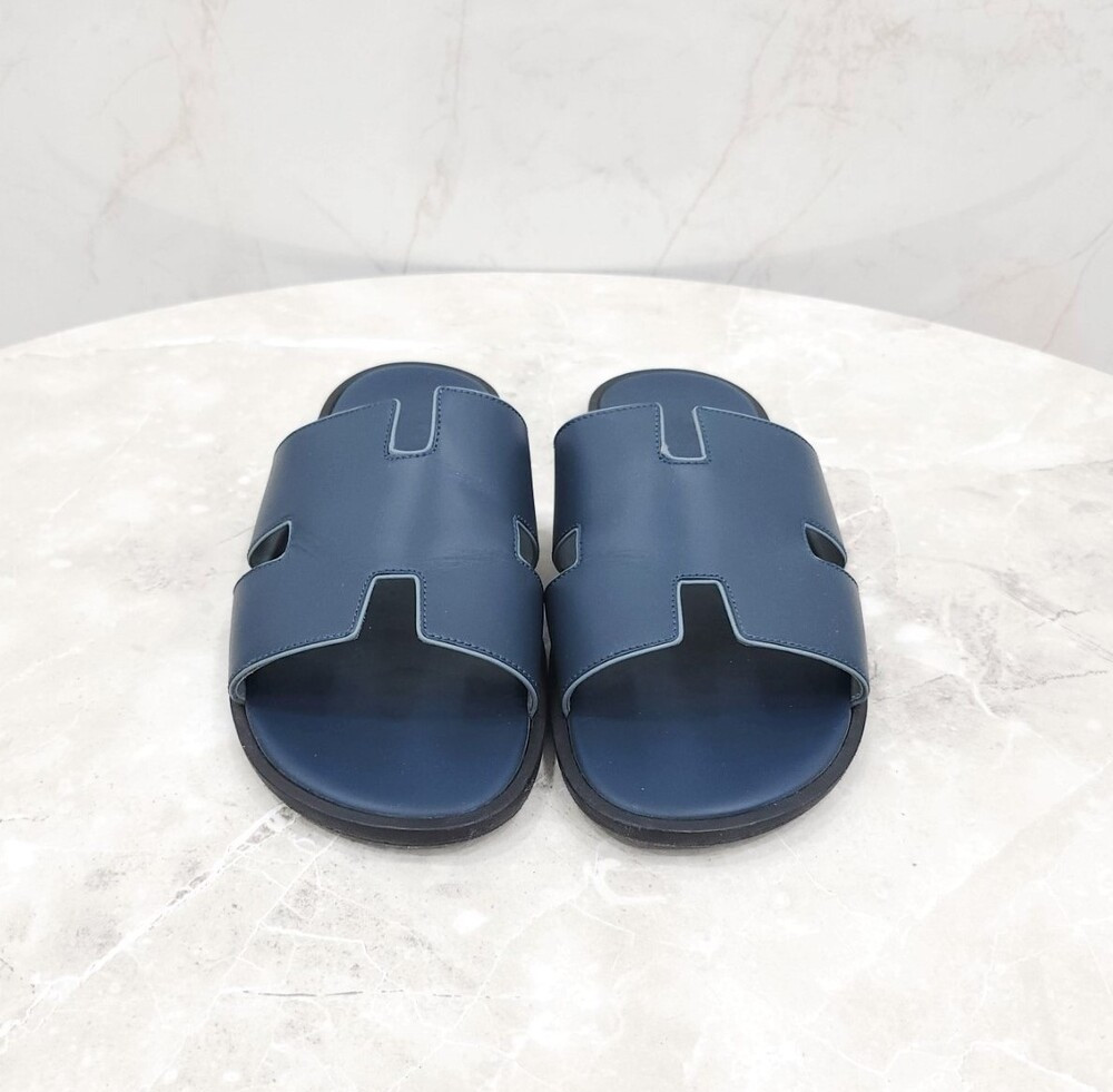 [럭스유] 43 / 에르메스 네이비 이즈미르 샌들 슬리퍼