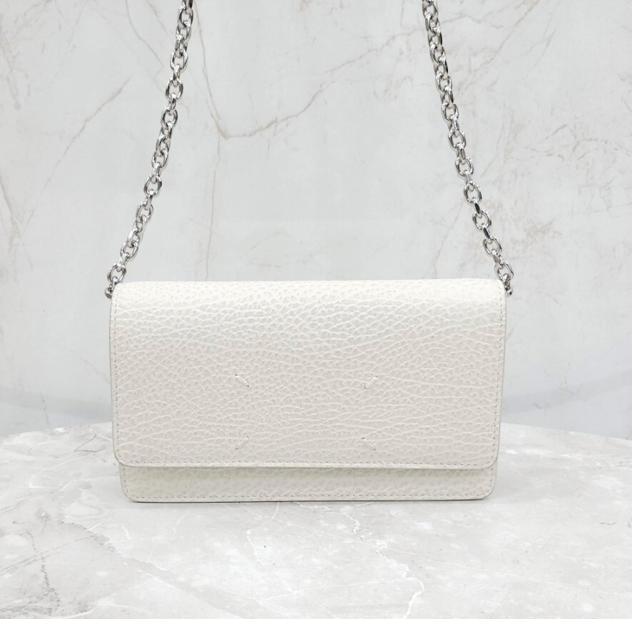 [럭스유] 메종 마르지엘라 WOC 스티치 체인 크로스백